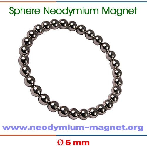 Super SphÃ¨re nÃ©odyme circulaire Magnet Nickel