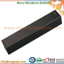 Aimant néodyme rectangle - 50 x 25 mm - 2 pcs - Aimant néodyme