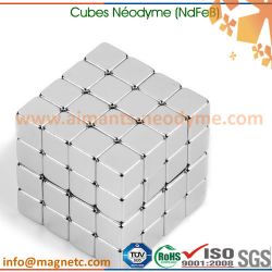 aimants au NdFeB cubes cuboïdes